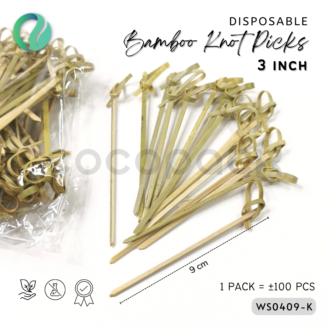 Natural Bamboo Knot Skewers - Gambar 4