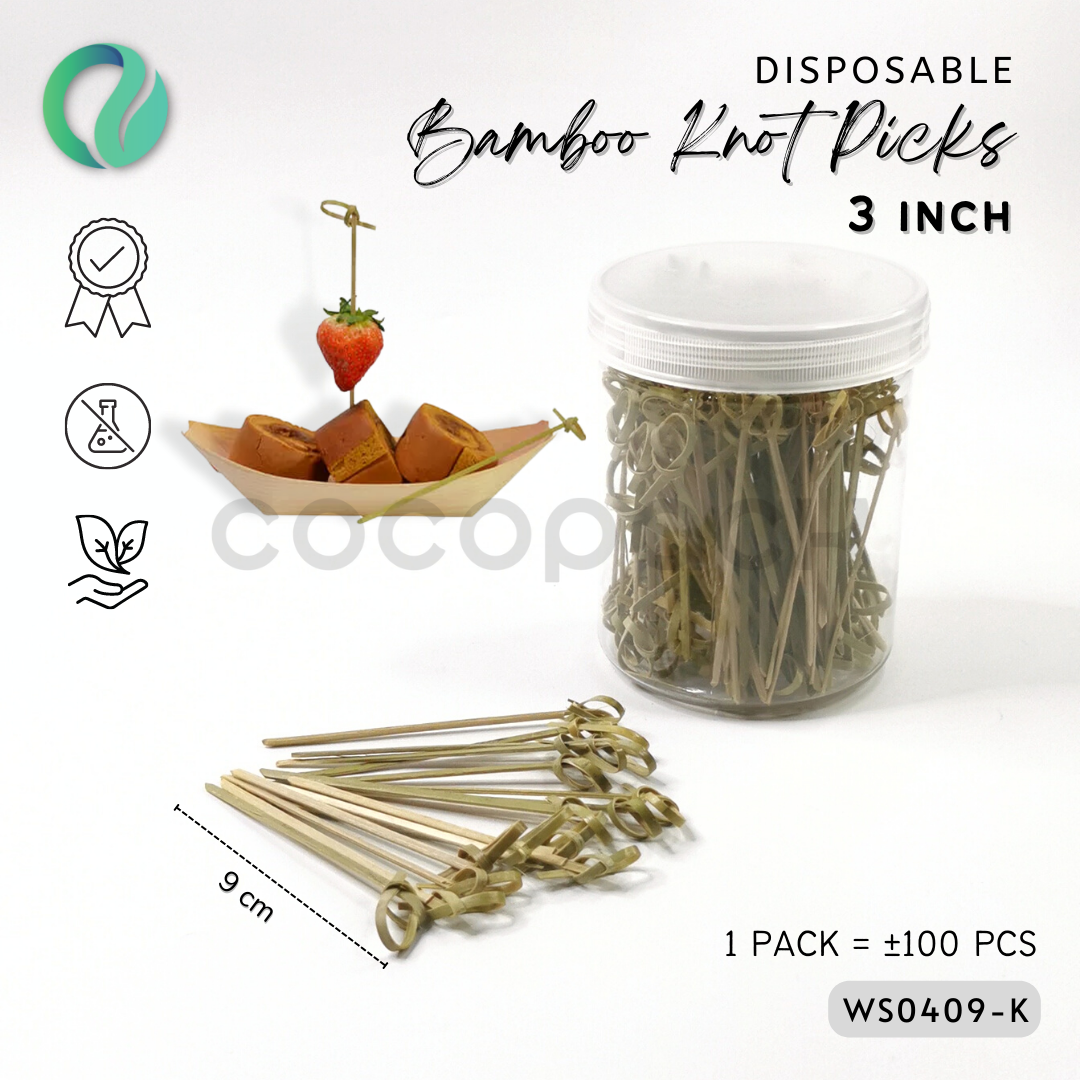 Natural Bamboo Knot Skewers - Gambar 5