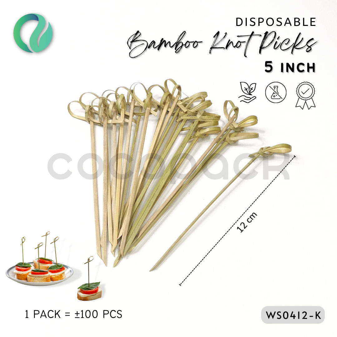 Natural Bamboo Knot Skewers - Gambar 11